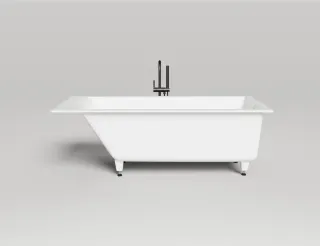 Ванна из искусственного камня Salini Cascata S-Sense 104113M 170x75см белый матовый